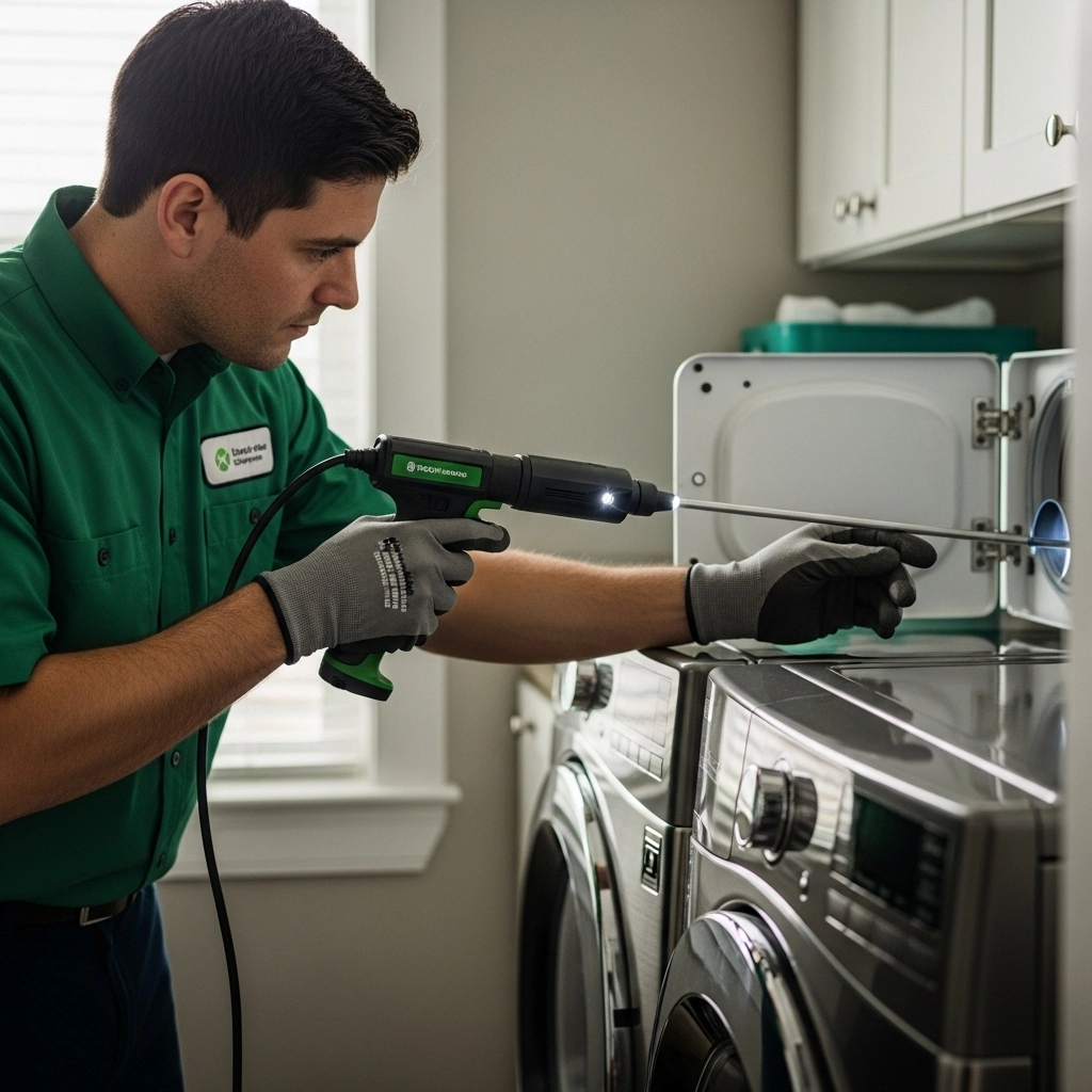 Dryer Vent Cleaning Charlotte Step 1 Vent System Inspection 1
